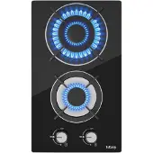 IsEasy Mgbg-312a 30 Cm Gas Hob 2 Burners Argenté
