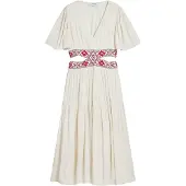 Desigual Robe - femmes - Blanc - EU M