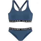 Elbsand Bikini marine / noir / blanc