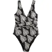 Next Maillot de bain noir / blanc