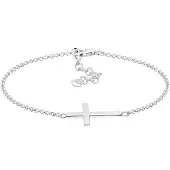 Elli Bracelet 'Kreuz' argent