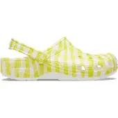 Crocs Sabots Classic Gingham Clog femmes - Blanc - 38 / 39