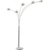 Globo Lighting Lampe de pied Seymour Chrome