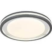 Globo Lighting Plafonnier métal blanc mat, LED