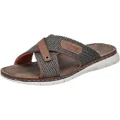 Rieker Mule homme en maille légère avec semelle intérieure souple 21340, Taille:42 EU, Couleur:Vert