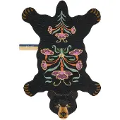 Doing Goods Tapis Blooming Black Bear L