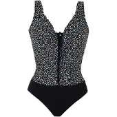 Sunflair Maillot de bain noir / blanc