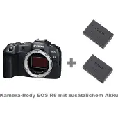 Canon Kit appareil photo EOS R8 Body + batterie LP-E17