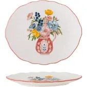 Bloomingville Assiettes Dorothy rose, lot de 6 pièces