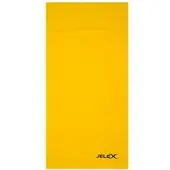 JELEX "100FIT" Serviette de fitness avec une poche zippée jaune