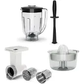 Ankarsrum Go-Green Package, Ustensile de cuisine : accessoires, Blanc, Argent