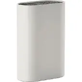 Zone bloc à couteaux poils rond universel 24cm de haut porte-couteaux warm grey