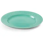 Lyngby Porcelæn Rhombe Color Lunch Plate-21 Cm Flat Plate Vert