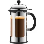 Bodum 11172-16 New-Chambord Cafetière à Piston / Bec Verseur 8 Tasses / 1 L