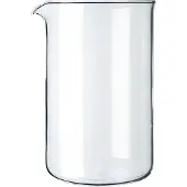 Bodum Verre De Rechange 12 Tasses Verre Borosilicate Résistant à La Chaleur -