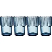 Bitz Verre à Macchiato Bitz Kusintha Blue 38 cl (4 Pièces)