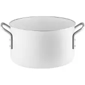 Eva Solo White Line casserole 3,8 l 20 cm revêtement céramique Slip-Let anti-adhésif