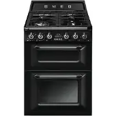 Smeg Cuisinière à Gaz Avec Four Tr62 60 Cm 4 Feux
