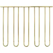 House Doctor Wine Glass Shelf, HDStilio, Antique gold finish, Organisateurs de cuisine, Or