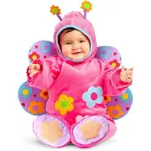 MOM Butterfly Baby Costume Rose 12-24 Months Enfants