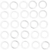 Ks Tools Joints en aluminium pour bouchons de vidange, M15, 25pcs, 150.1452