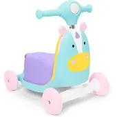 Skip Hop 3 In 1 Zoo Unicorn Ride On Rose Enfants