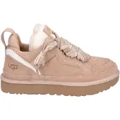 Ugg pour femme. 1144032 Lowmel sand Leather Sneakers (37), Cuir, Beige, Plat, 1 à 3 cm, Lacets, Casuel