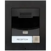 2N Telecommunications Unité de base 2N IP Solo (sans caméra) AP, noir