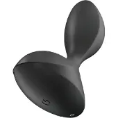 Satisfyer Sextoy anal - - Sweat Seal - Vibrant - Connecté - Noir