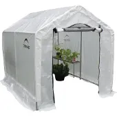 ShelterLogic Serre en film plastique 240 x 180 cm blanc