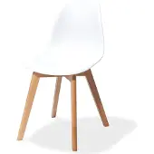 Veba Keeve – Chaise empilable, 4 pièces
