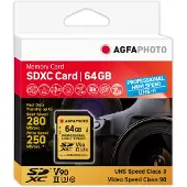 Agfa SDXC UHS II 64GB Professional High Speed U3 V90