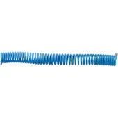 Adler Tuyau pneumatique spiralé 6.5 X 10Mm 10M Polyuréthane, avec raccords