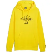 Puma Sweat de sport 'Borussia Dortmund' jaune / noir