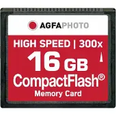 Agfa Compact Flash, 16GB, 16384 MB, flash compact (CF), 100000 cycles par secteur logique, 42.8 mm, 3.3 mm, 36.4 mm