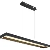 Globo Lighting |Lampe à suspendre métal noir mat, LED