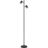 Globo Lighting Lampadaire gris James double
