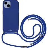 Artwizz HangOn Case Silicone + Charge (Apple iPhone 15), Coque pour téléphone portable, Bleu