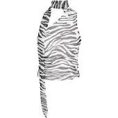 MyMo ROCKS Haut 'Fashion Look' noir / blanc