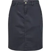 Cream Jupe 'Berta' bleu marine