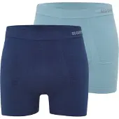 Sloggi Boxers 'GO' bleu clair / bleu foncé