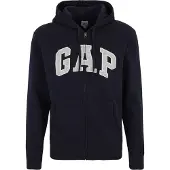 Gap Veste de survêtement bleu marine / gris chiné / blanc