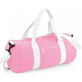 Bagbase Sac de voyage toile - 20 L - Varsity Barrel Bag - BG140 - rose classique