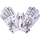 By City Second Skin Tattoo Ii Gloves Blanc L Homme