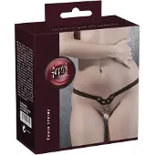 Fetish Fétiche - string clouté avec chaîne (noir, S-L)