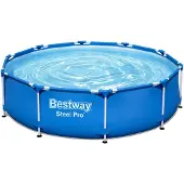 Bestway Piscine “Steel Pro” avec pompe de filtration Frame Set Ø305x76cm