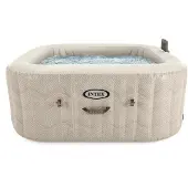 Intex 28472NP - Spa - Chevron Deluxe Square Bubble (196 x 196 cm) pour 6 personnes,via application