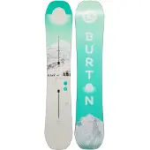 Burton - Packs (snowboard + fix) - Snowboard all mountain - Pack Feelgood First Tracks 2026 pour Femme - Bleu