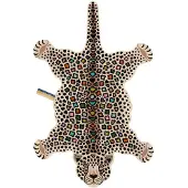 Doing Goods Tapis Disco léopard XL