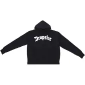 Dropsize Sweat-shirt 'EMBO' noir / blanc
